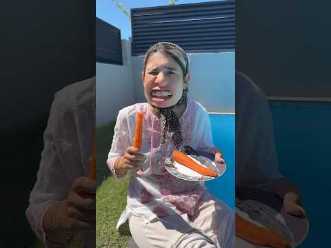 kimler havuç seviyor? 😂❤️ #shorts thumbnail