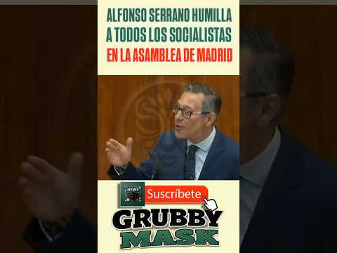 ALFONSO SERRANO humilla a TODA la BANCADA SOCIALISTA en la ASAMBLEA de MADRID ? thumbnail