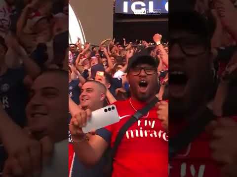 🏆 Paris Saint-Germain Taraftarlarının Şampiyonluk Geldikten Sonra Yaşadığı Sevinç #shorts thumbnail