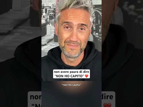 Ma quanto è bello dire NON HO CAPITO? 🥹❤️ #lafisicachecipiace #shorts thumbnail