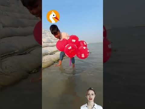 🎈😢 Niềm vui đổi bằng cú ngã #shorts thumbnail