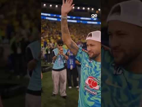 NEYMAR É OVACIONADO NO MARACANÃ | #shorts thumbnail