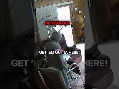 Police Officers Raid 98 Year Old's Home thumbnail