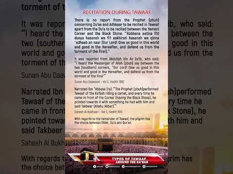 Recitation during Tawaaf thumbnail