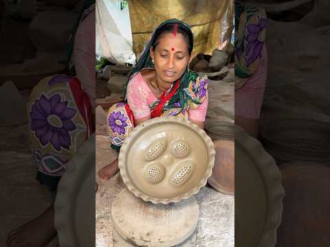 Amazing Clay Mold for Steamed Rice Cake Making #shorts thumbnail