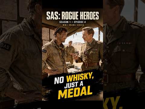 No Whisky, Just a Medal | SAS: Rogue Heroes S1E4 “Episode 4” #shorts #movie thumbnail