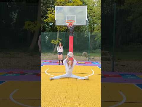 Cheerleader vs dancer at basketball #jonathanjoly #shorts thumbnail