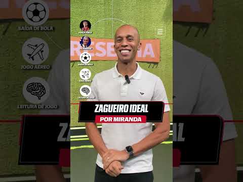 ZAGUEIRO IDEAL... POR MIRANDA 👀 #shorts thumbnail