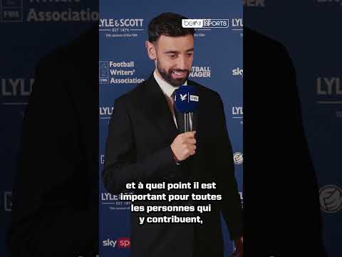 🇵🇹🏆 Bruno Fernandes élu joueur de l’année par les journalistes : sa réaction ! thumbnail