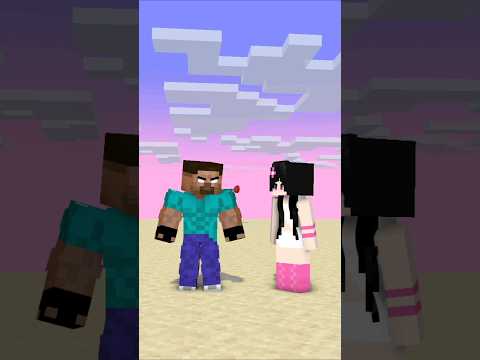 HELP Herobrine Impress His Girlfriend #shorts #trendingshorts #aphmau #jjsister #friendship #couple thumbnail