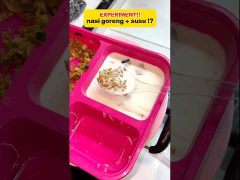 COBAIN NASI GORENG DICAMPUR SUSU RASANYA ANEH TAPI ENAK BGT !!! 😩 thumbnail