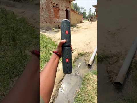 JBL essential 2 two speaker pipe throw drop water testing thumbnail