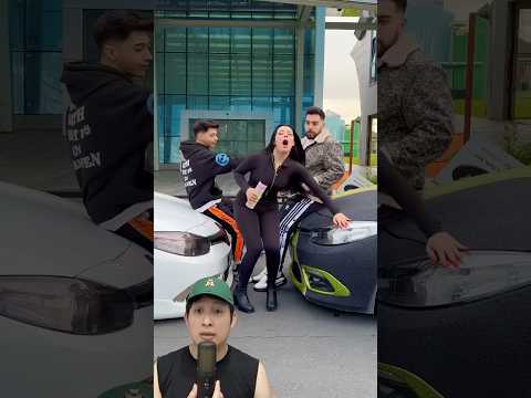 CEWEK PURA PURA PINJAM MOBIL ORANG KAYA‼️😱 @gozdeakgun #remix #dubbing #trending thumbnail