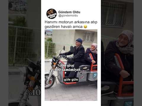 Hanımı motorun arkasına atıp gezdiren havalı amca ? thumbnail
