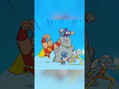 Super Duper Bunny League | Resgate do Mastigador! 😬 #Shorts thumbnail