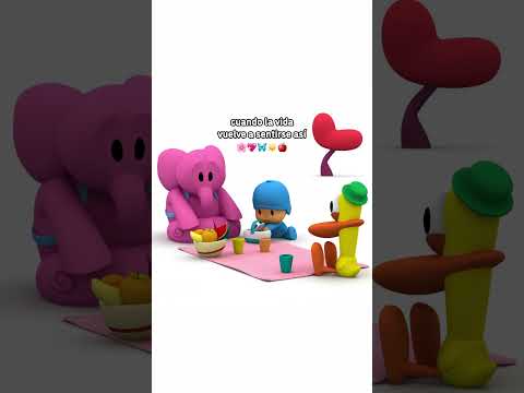 🌸 ¡Ya llegó la primavera! ☀️ ¡Disfruta del sol, la naturaleza y las flores con Pocoyo! #primavera thumbnail
