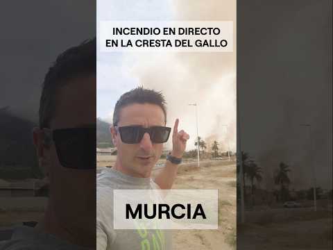 INCENDIO en directo en Murcia.#supervivencia #curiosidades #sabiasque thumbnail