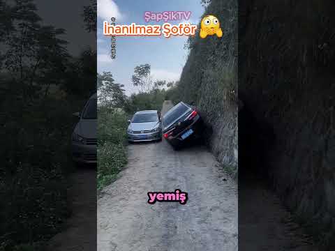 AZ DAHA DEVRİLDİ 😱 #shorts  #funny #driver thumbnail