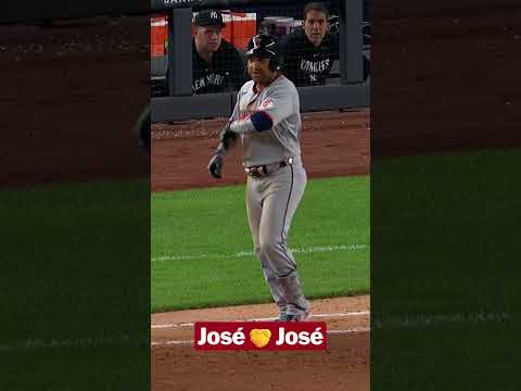 José Ramírez was daring José Caballero to try to throw him out at first base 😭 thumbnail