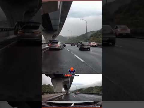【車禍影片】疑似追撞（2026.05.14 國道一號五楊高架段 thumbnail