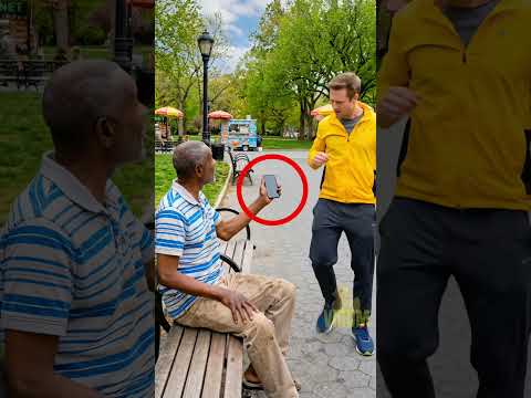 Runner Gives Cash Bundle For Returned Smartphone #shorts #kindness #humanity thumbnail