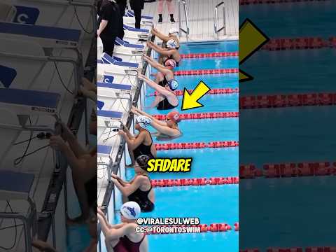 Non SFIDARE MAI la tua COACH😲🏊🏻‍♀️ #shorts thumbnail