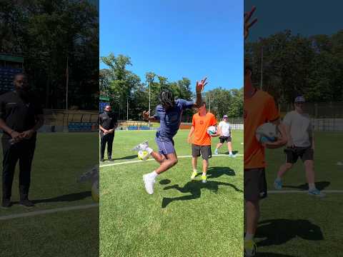 FRIMPONG LEARNS VIRAL FOOTBALL SKILL!! thumbnail