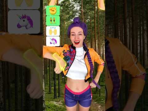 TikTok dances tutorials Unicorn | #Shorts by Anna Kova #edit #cosplay #dance thumbnail