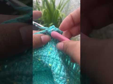 Nature and triple crochet #love #nature #crochet #craft #blue #inspiration #life #duet thumbnail