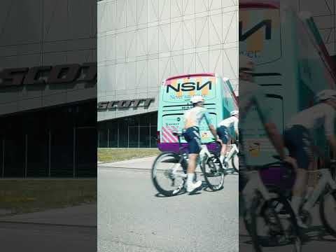 Some visits just feel different: NSN Cycling Team at SCOTT #NSN #TourdeRomandie #RoadCycling thumbnail