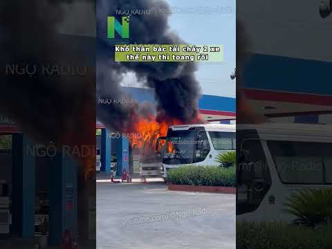 Khổ thân bác tài cháy cả 2 xe thế này thì toang rồi thumbnail