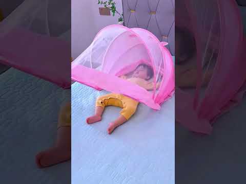 ✅ Newborn Mosquito Protection ( # 3162 )  Foldable Baby Anti Mosquito Net thumbnail