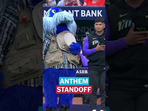 Angels, Rays duel in anthem standoff😁 thumbnail