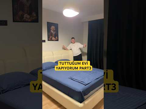 TUTTUĞUM EVİ YAPIYORUM PART3!? YATAK ODASI! #emreuzunboy #vlog #yatakodası #diy  #shorts thumbnail