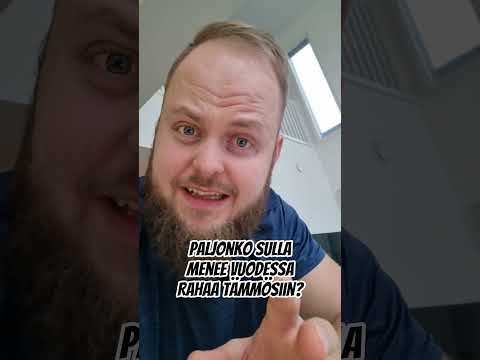 Paljonko sulla menee vuodessa rahaa? ps. Hyvää Itsenäisyyspäivää ?? thumbnail