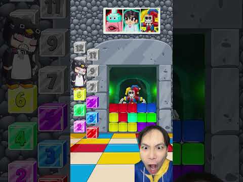 Gugu Gaga vs trò chơi xếp khối cực khó #challenge #gaming #shorts thumbnail