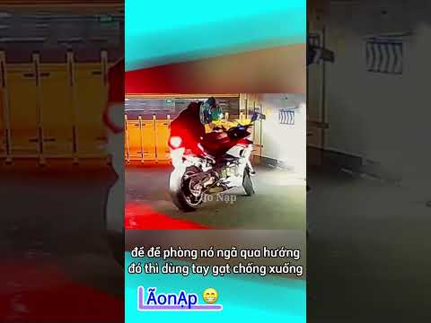 Bài học dựng xe phân khối lớn 😅 #laonap thumbnail