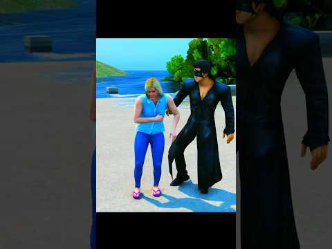 GTA 5 :Jin?‍♀️ HelpTo Adam | #shorts #vira thumbnail