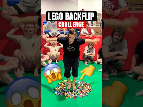 LEGO BACKFLIP CHALLENGE 😱 thumbnail