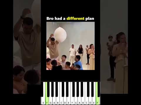 Bro had a different plan thumbnail