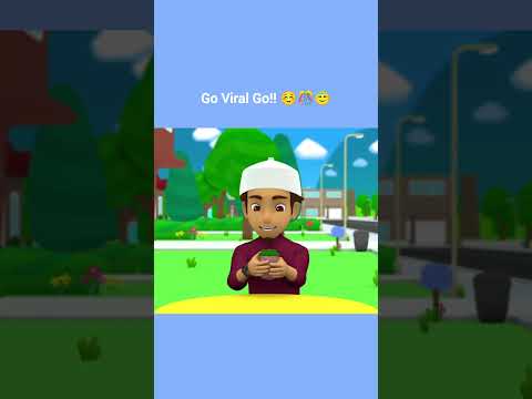 Go Viral Go!!! ☺️🎊😂 | Islamic Series & Songs For Kids | Omar & Hana English thumbnail