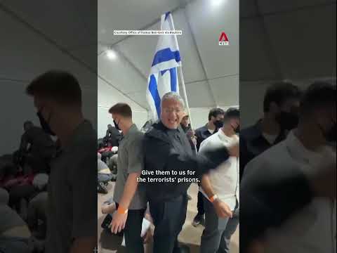 Israeli minister sparks outcry over video of bound flotilla activists thumbnail