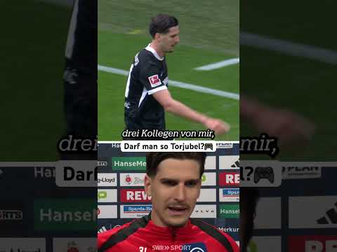 Insider-Jubel bei Freiburgs Matanovic.  Am Ende verliert der SCF mit einem 2:3 beim HSV. thumbnail