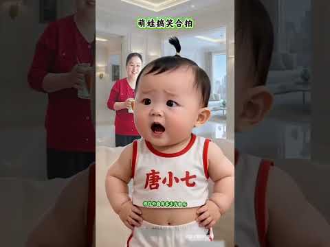 #特效製作萌娃合拍 #童言無忌語出驚人 #媽媽聽了真開心 #溫馨家庭劇 #笑翻全場 thumbnail