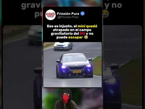 BMW M5 contra Mini 🏁🚗 thumbnail