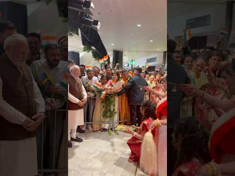 Sweden gets a Bengali touch as PM Modi receives a unique welcome thumbnail