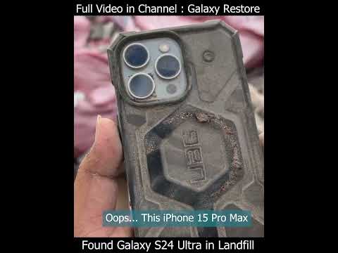 Samsung Galaxy S24 Ultra & iPhone 15 Pro Max in the Landfill #smartphone #galaxys24ultra thumbnail