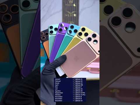 Yang bulan lahirnya mimin sebut dibawah selamat ya #iphone #iphone14promax #shortvideo #shorts thumbnail
