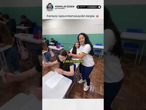 bu sınıfta kopya çekemezsiniz 😂 thumbnail