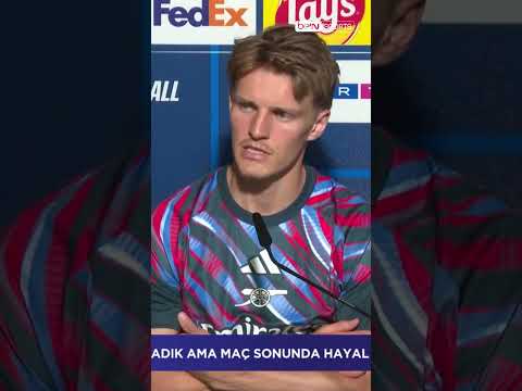 Martin Odegaard: "Hepimiz hayal kırıklığına uğramış durumdayız" #shorts thumbnail